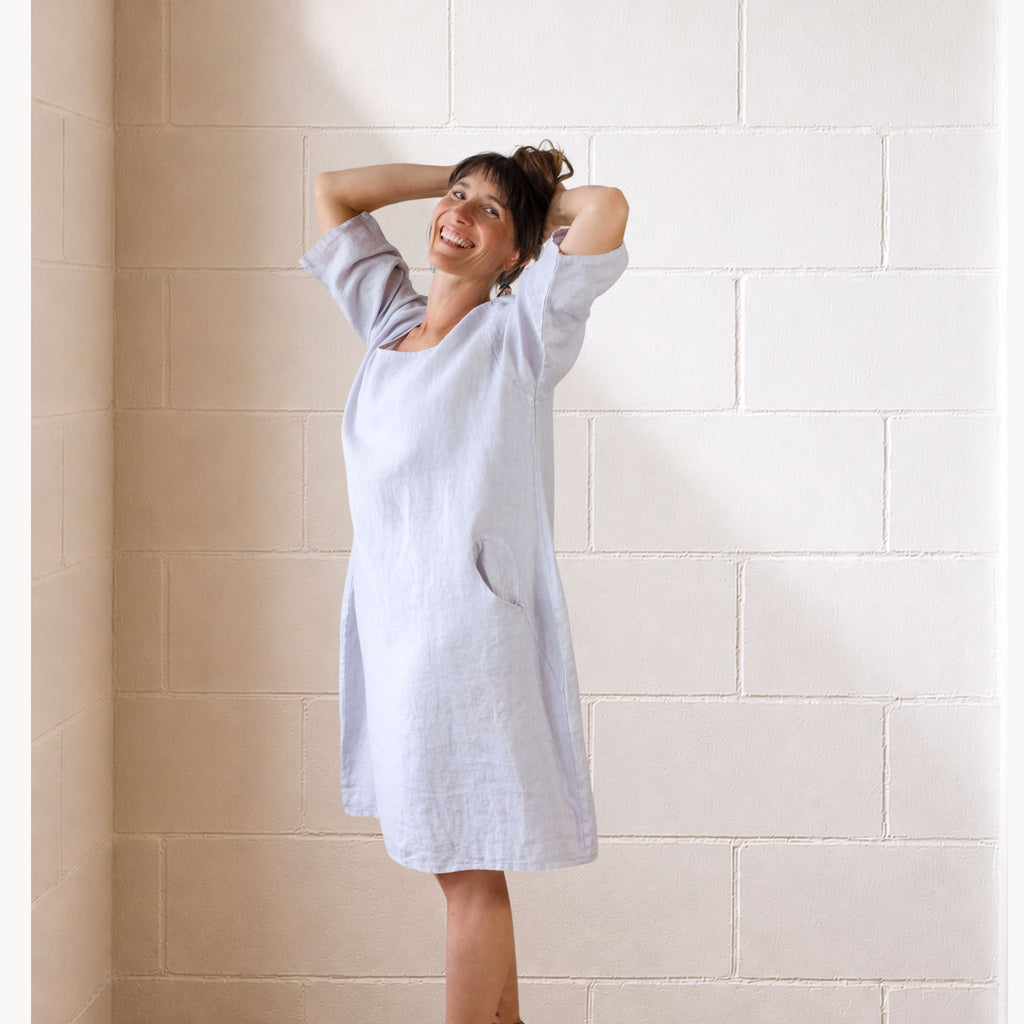 Linen Bubble Dress