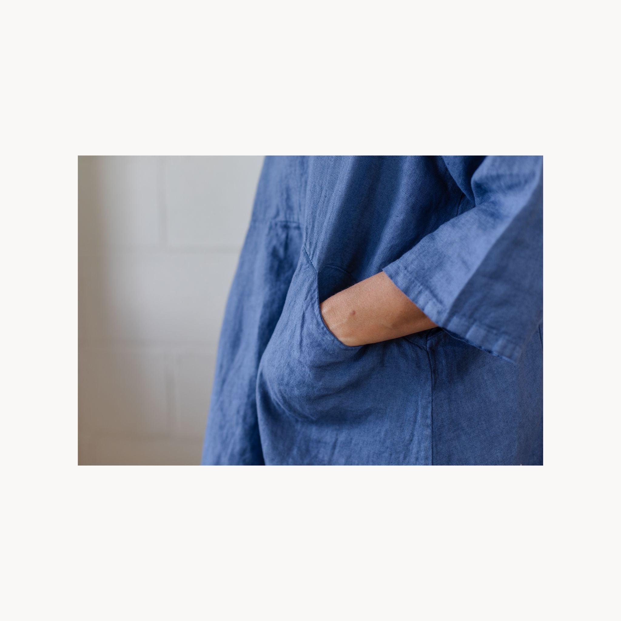 Linen Pocket Dress