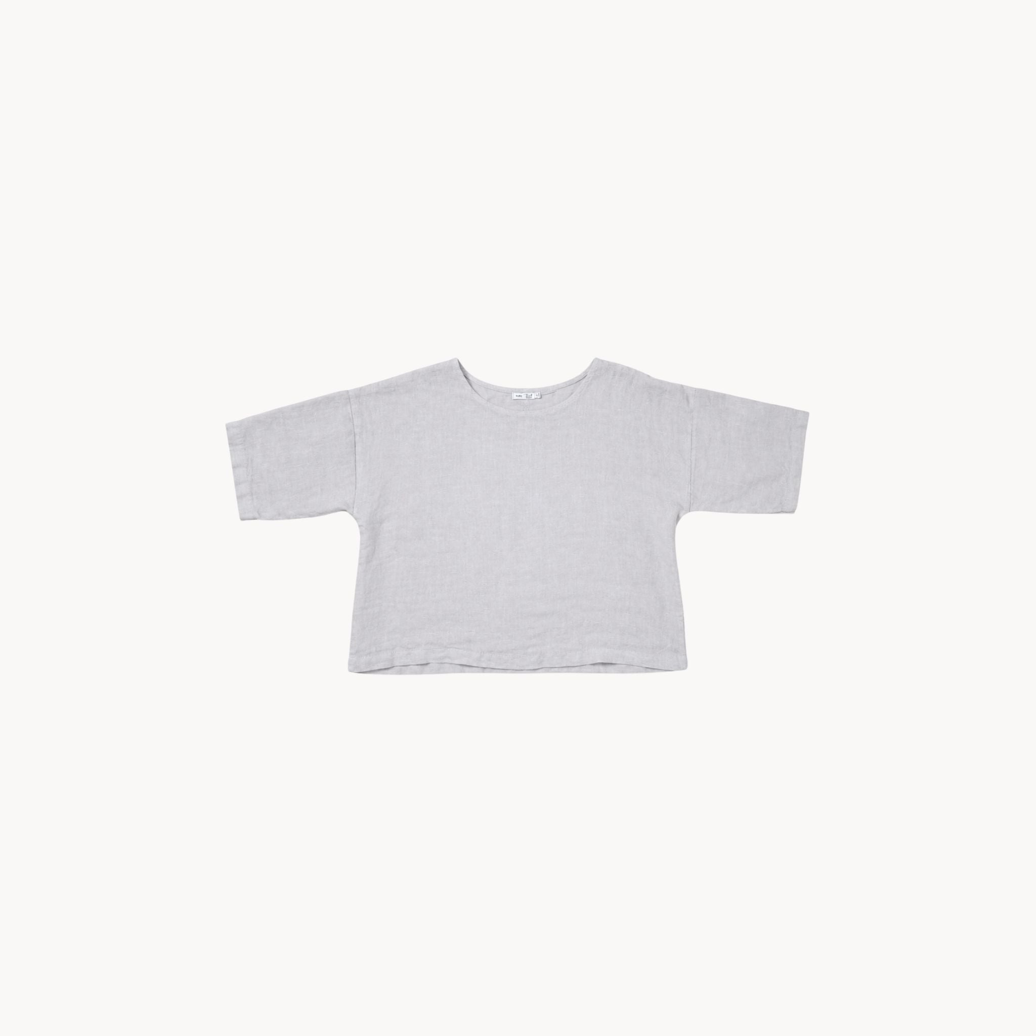 Linen Box Blouse
