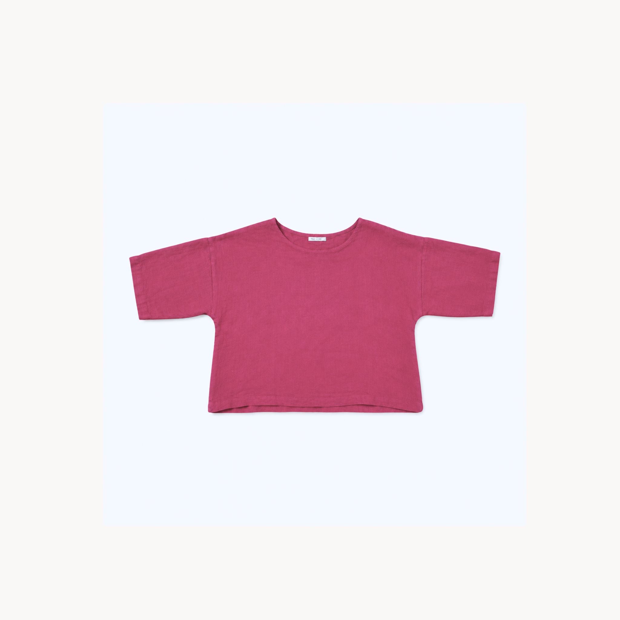 Linen Box Blouse