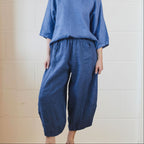 Linen Parachute Pants