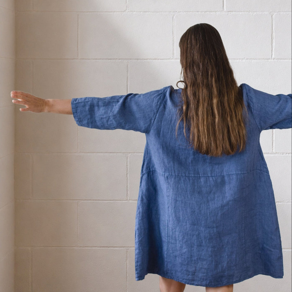 Linen Pocket Dress