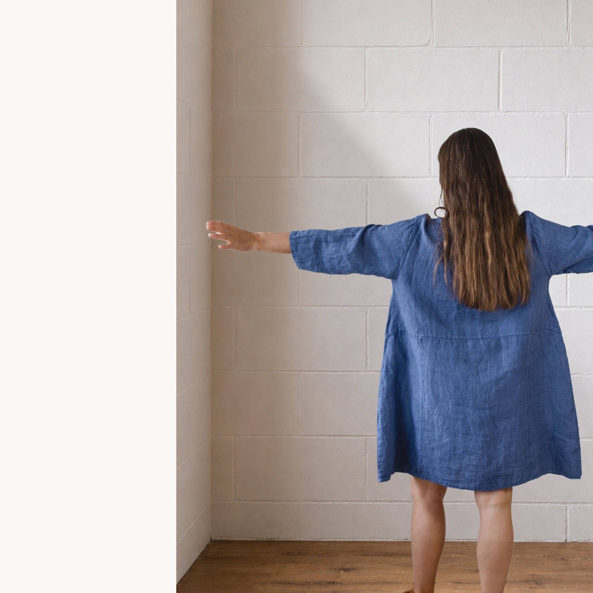 Linen Pocket Dress