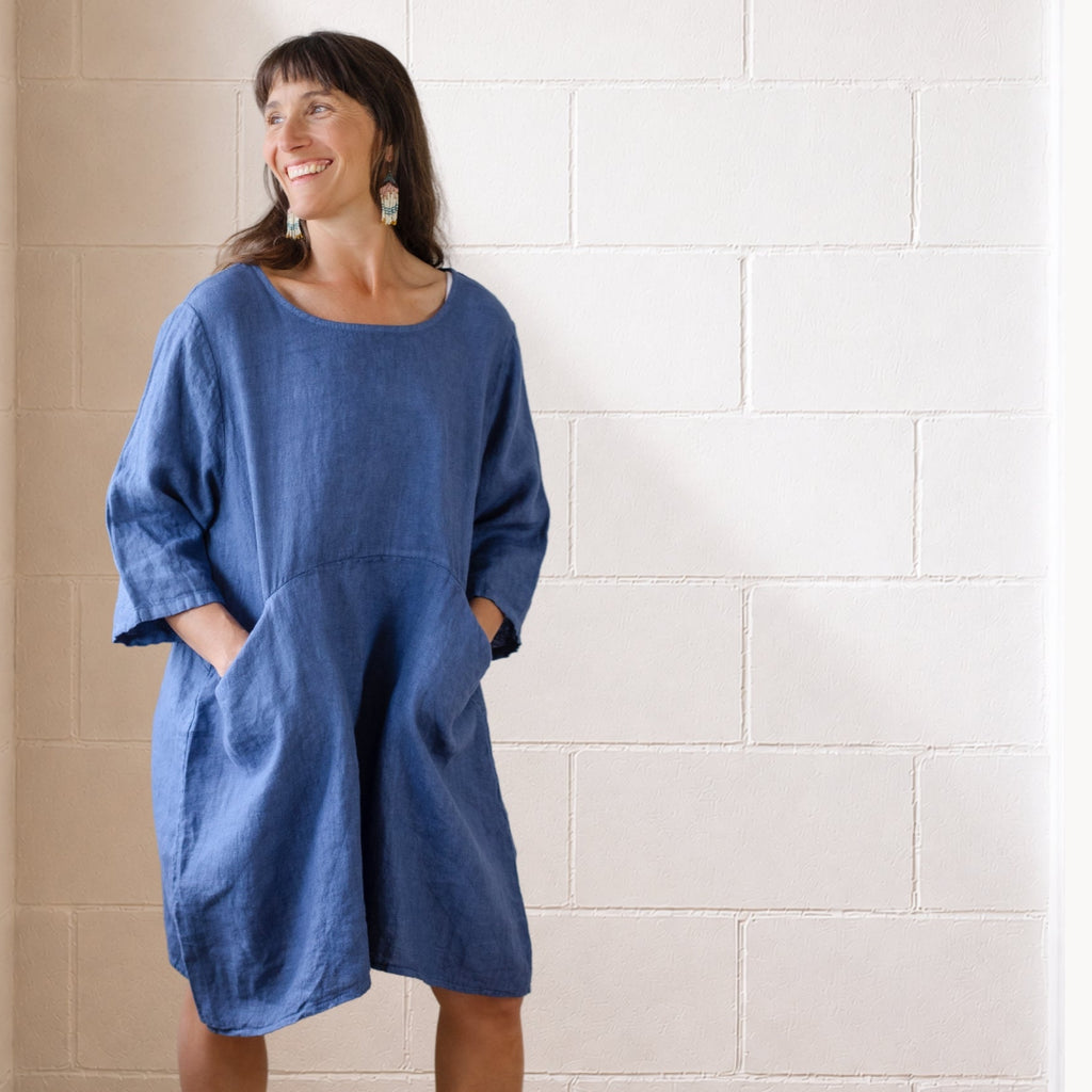 Linen Pocket Dress