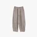 Linen Barrel Pants