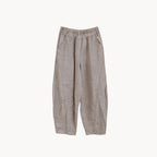 Linen Barrel Pants