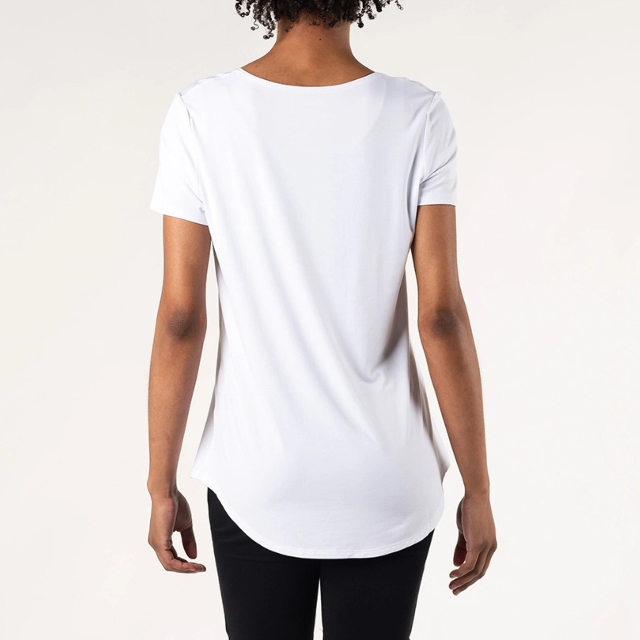 Bamboo U Neck Tee