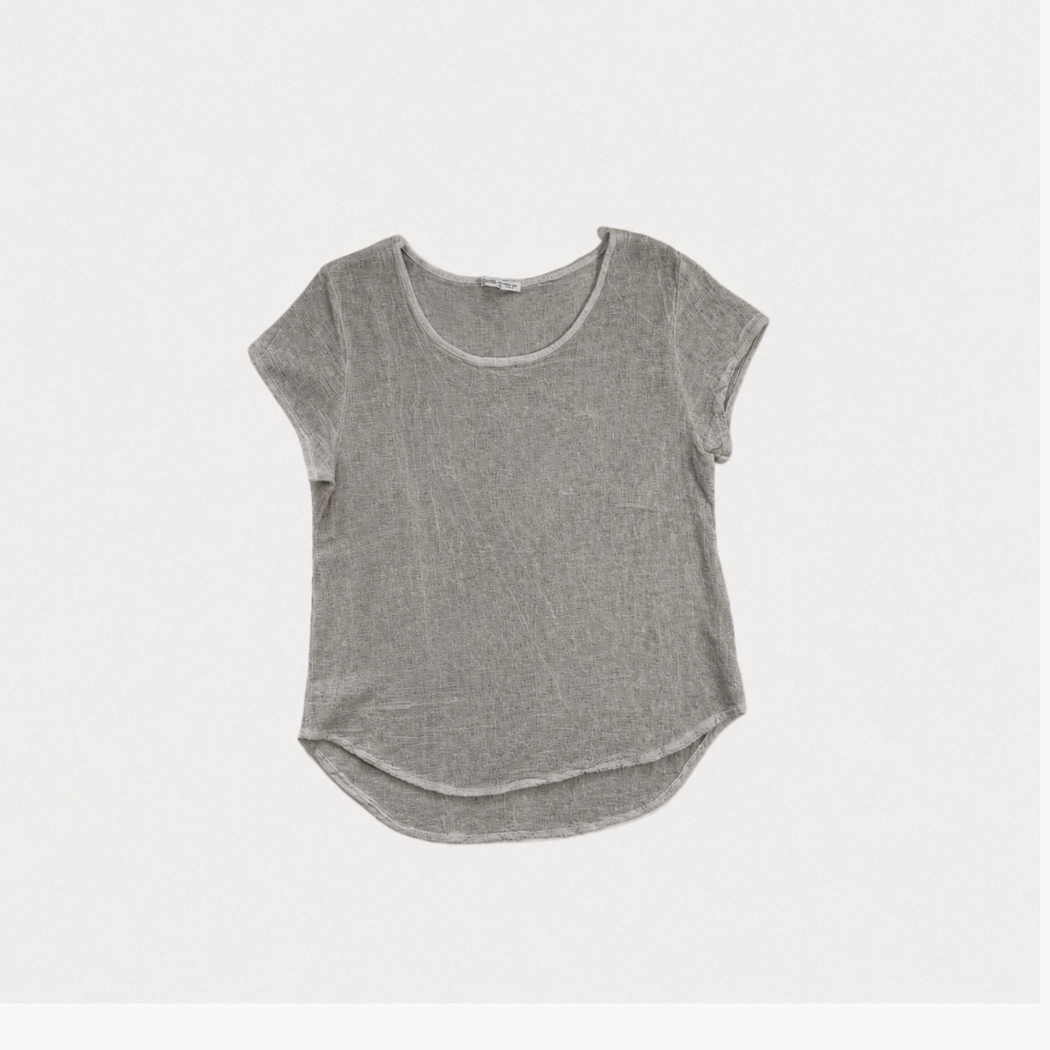Cotton/Linen Texture Tee