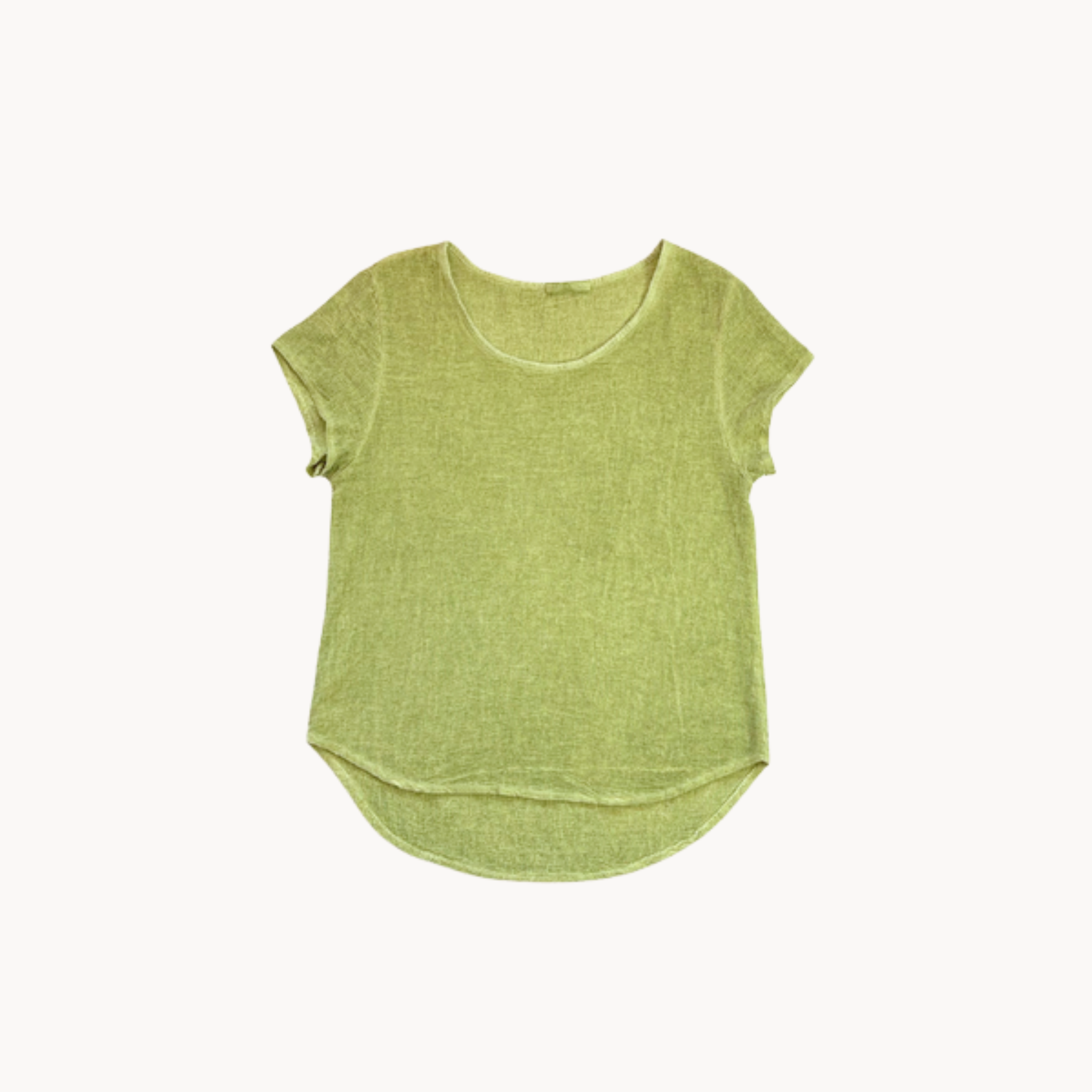 Cotton/Linen Texture Tee