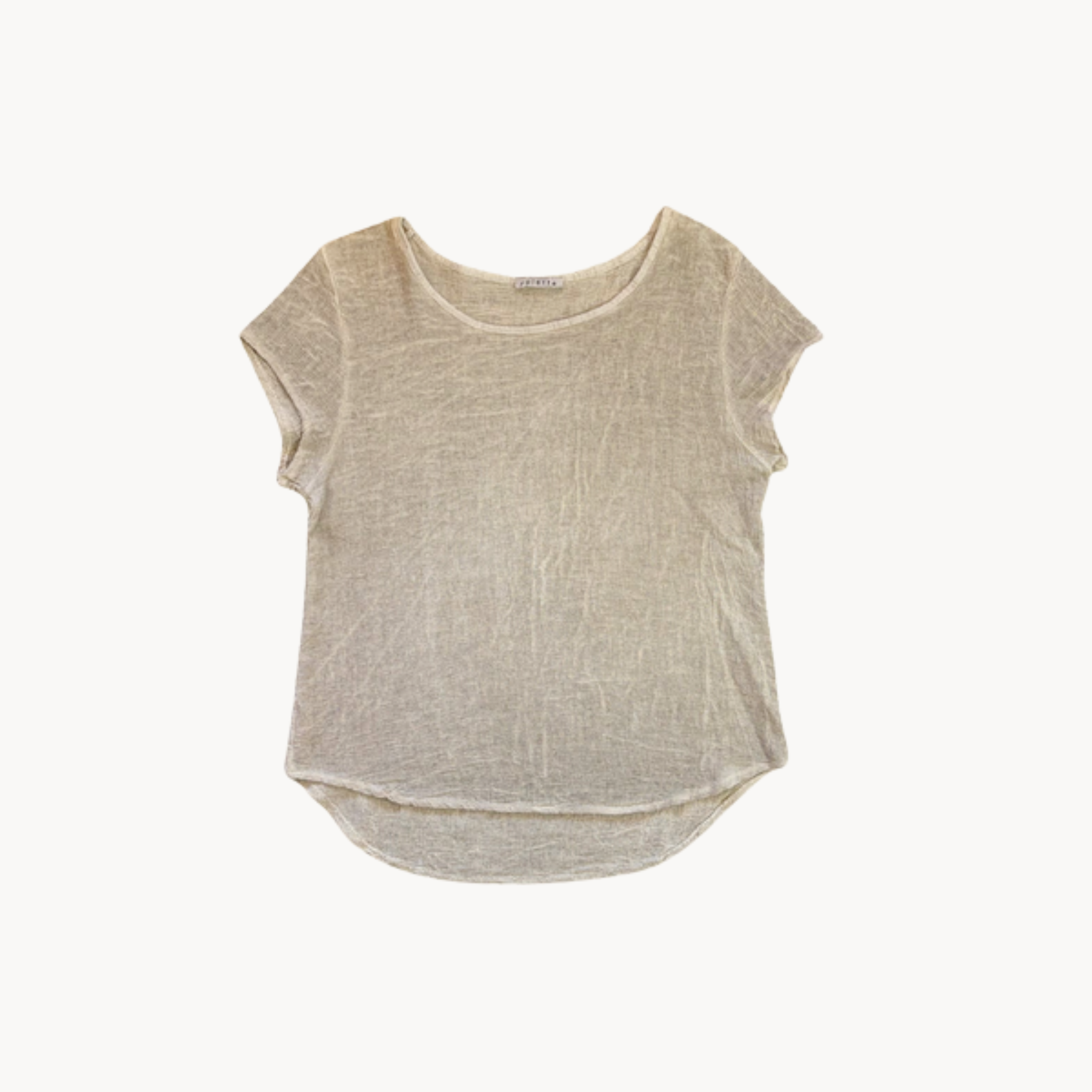 Cotton/Linen Texture Tee