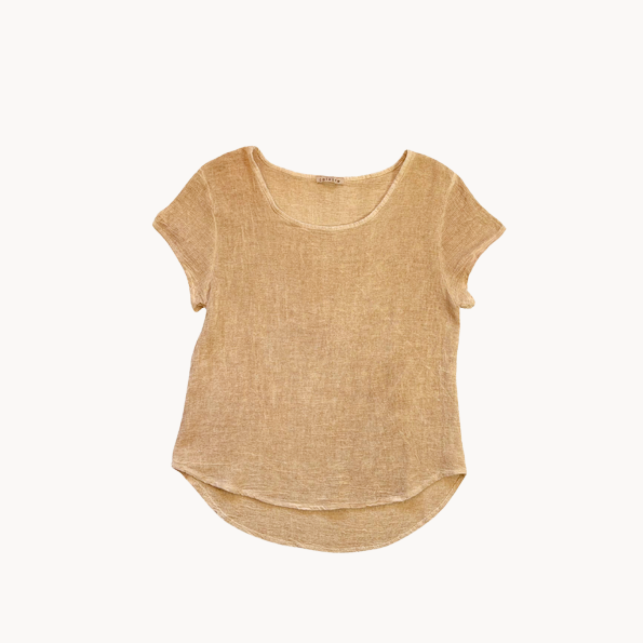 Cotton/Linen Texture Tee