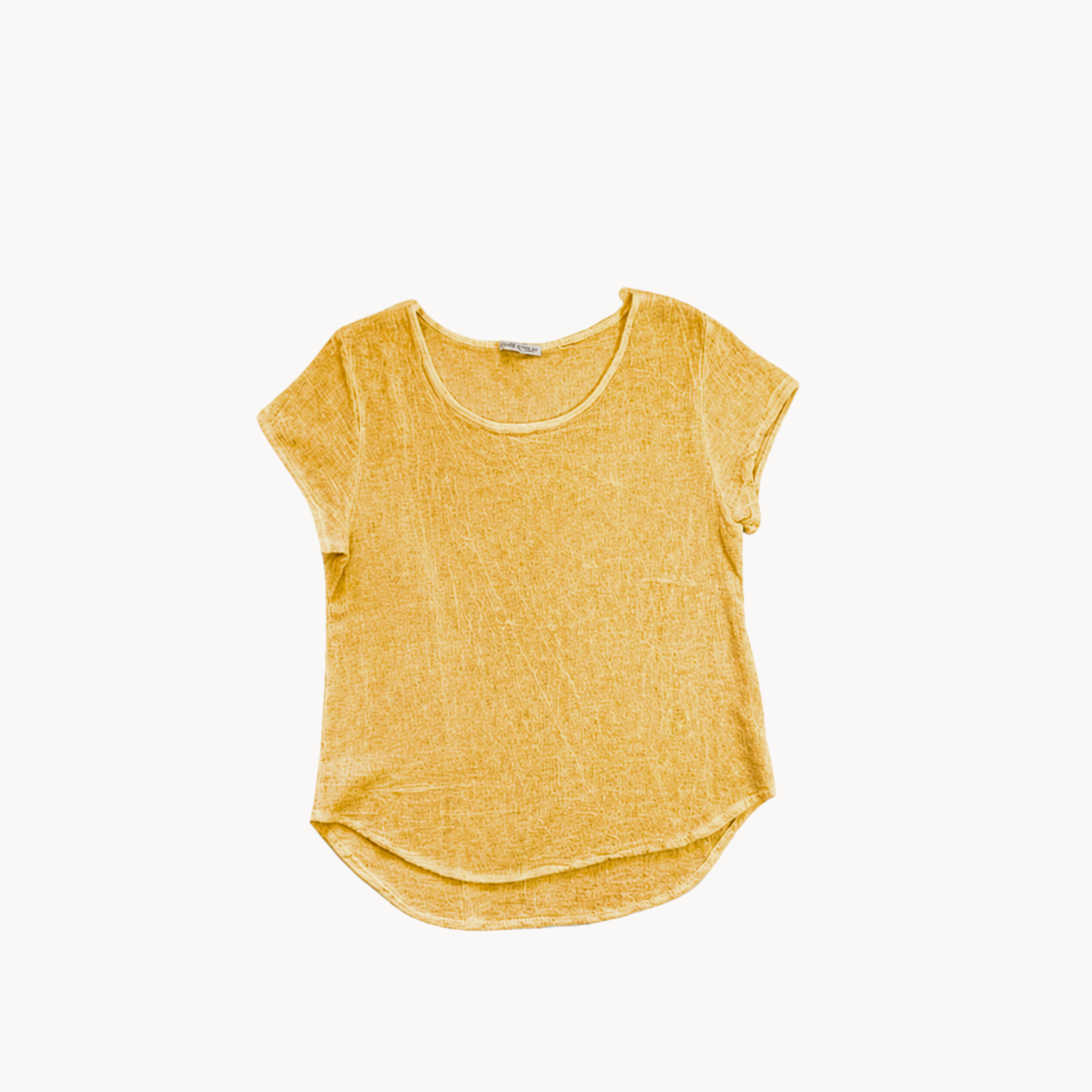 Cotton/Linen Texture Tee