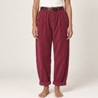 Cortona Corduroy Barrel Pants