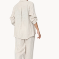 Striped Linen Shirt ~ Button Down