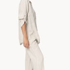 Striped Linen Shirt ~ Button Down