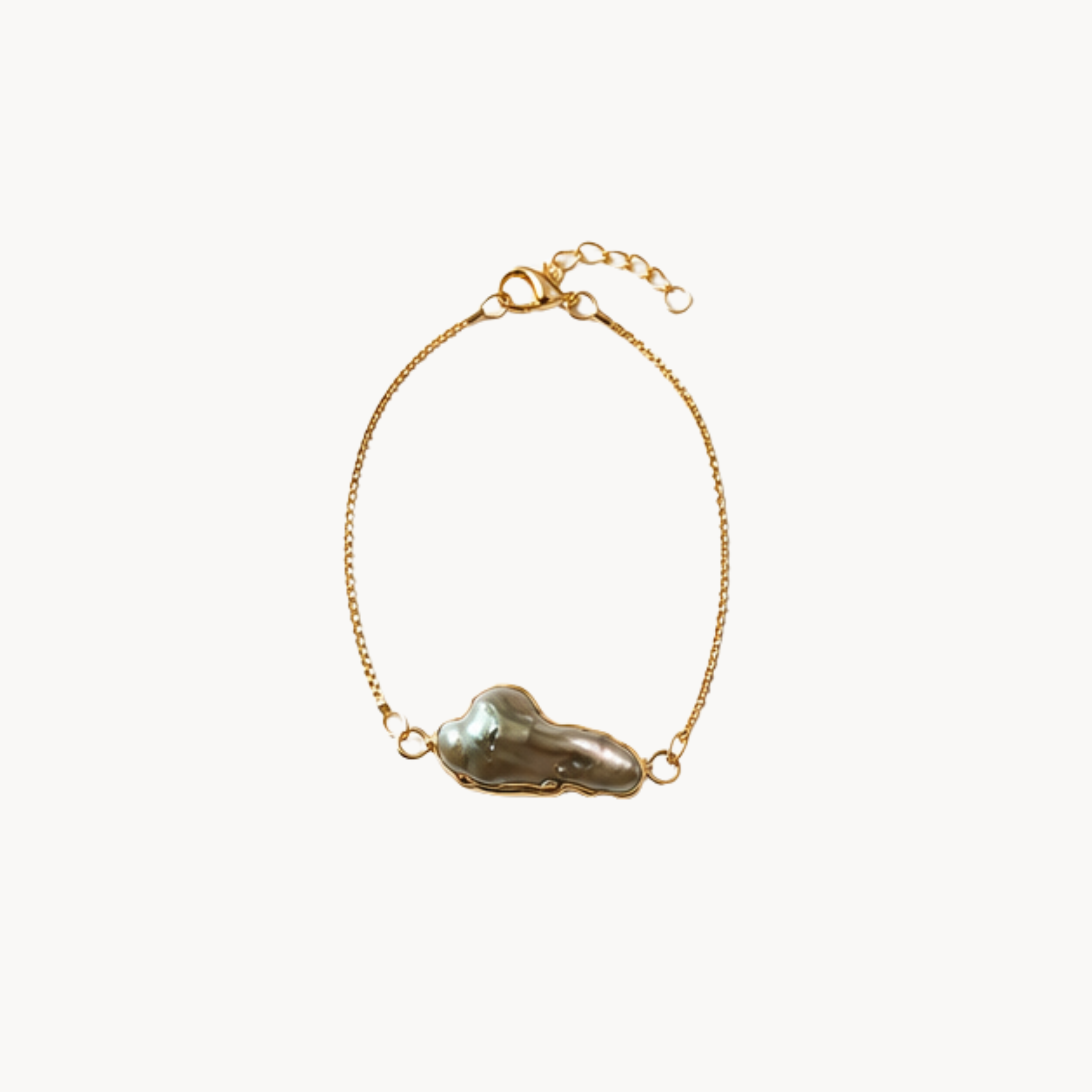 Natural Freshwater Baroque Pearl Bracelet