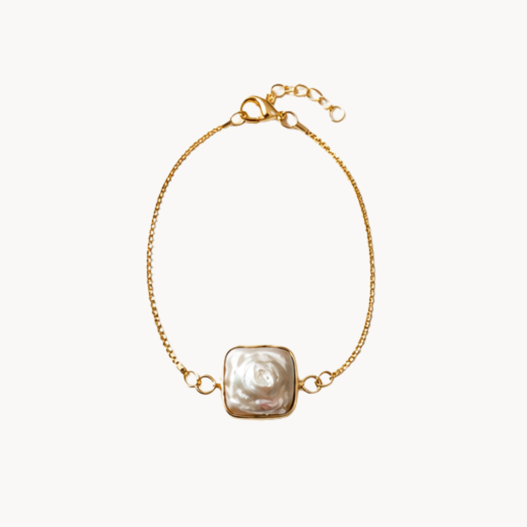 Natural Freshwater Baroque Pearl Bracelet