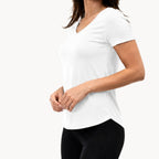 Bamboo Classic V neck Tee