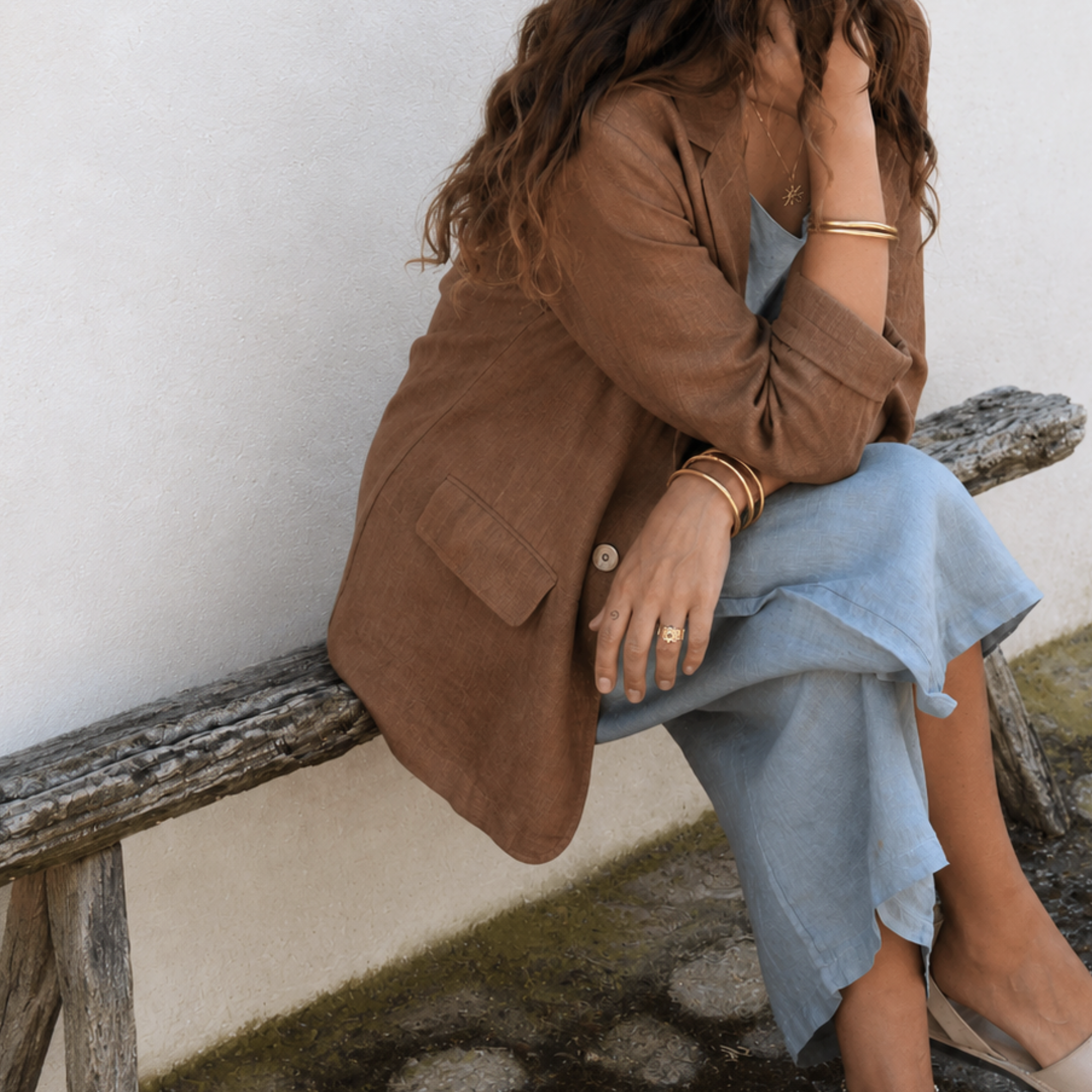 Sierra Linen Blazer
