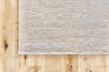 Striped Ivory Wool Rug