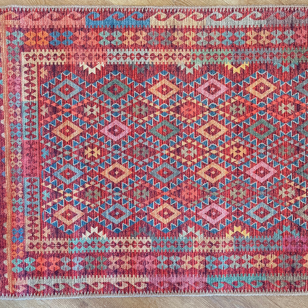Tiki washeable rug