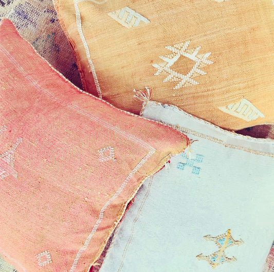 Cactus Silk Pillows