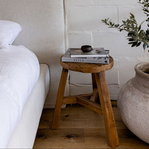 Elmwood Stool