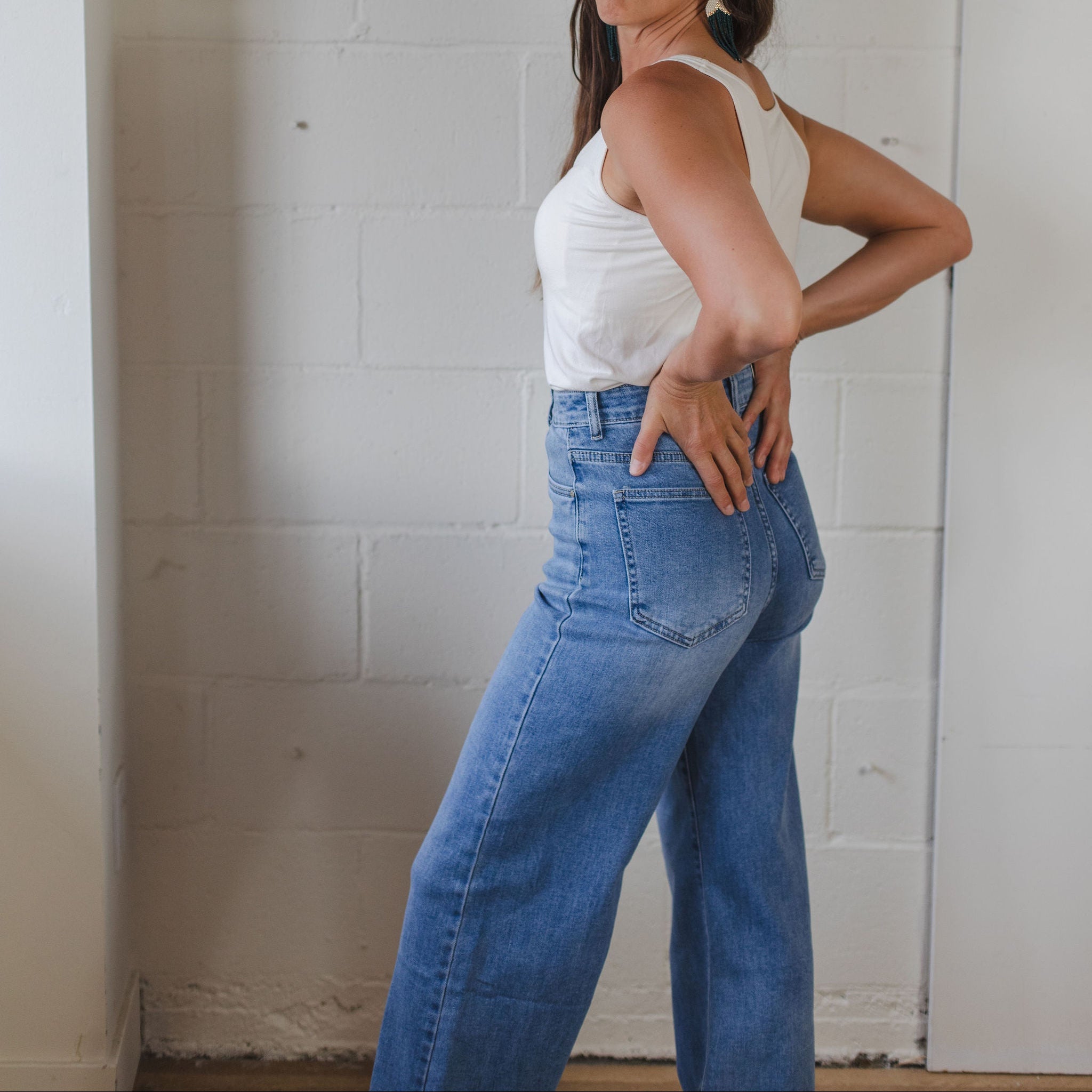 Wide Ankle Length - Comfort Stretch