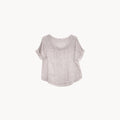 Linen Knit Segment Tee