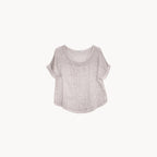 Linen Knit Segment Tee