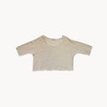 Cotton/Linen Crop Tee