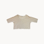 Cotton/Linen Crop Tee