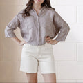 Mid Length Denim Shorts- SALE 50%