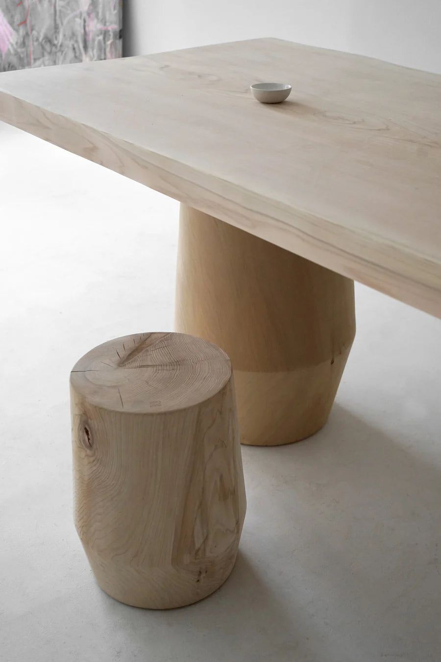 Barter Smokestack Side Table/Stool extra large
