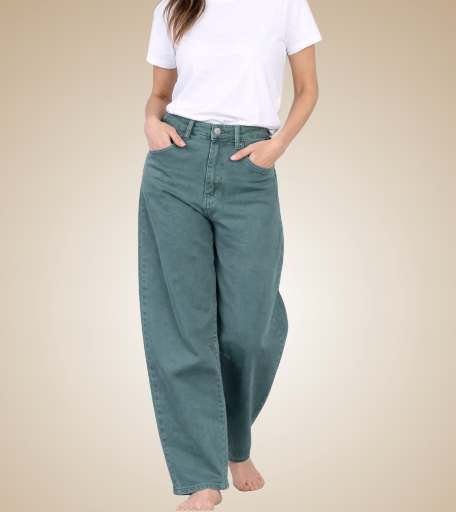Long Barrel Khaki Pants