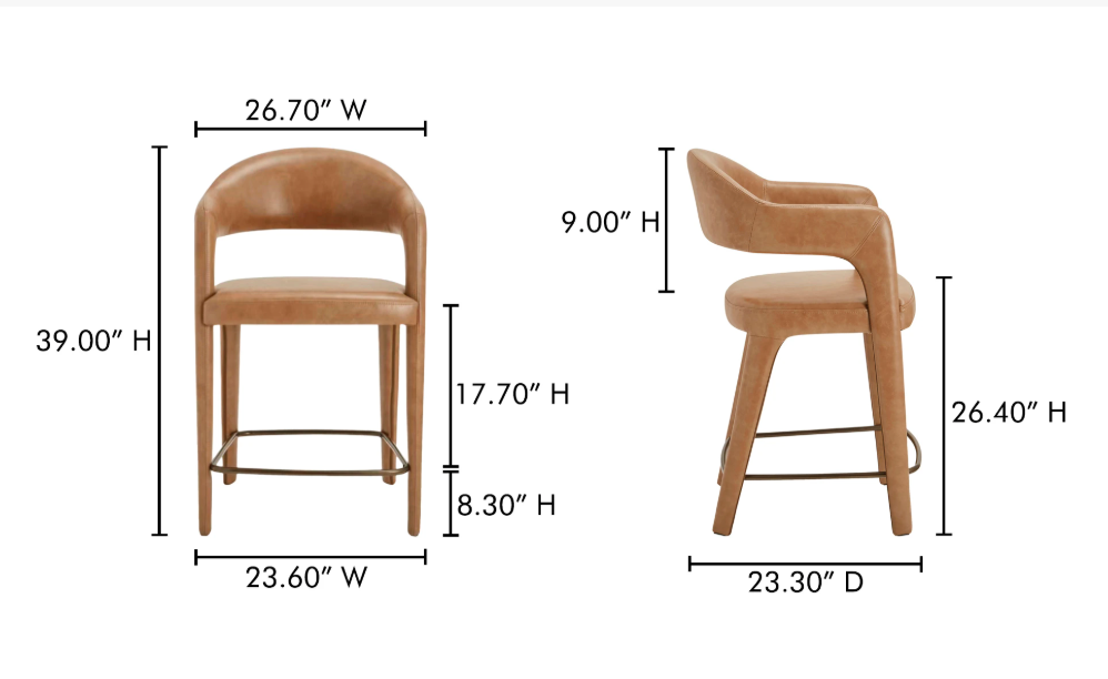Contour Counter Stool ~ Waitlist Arrives July 20