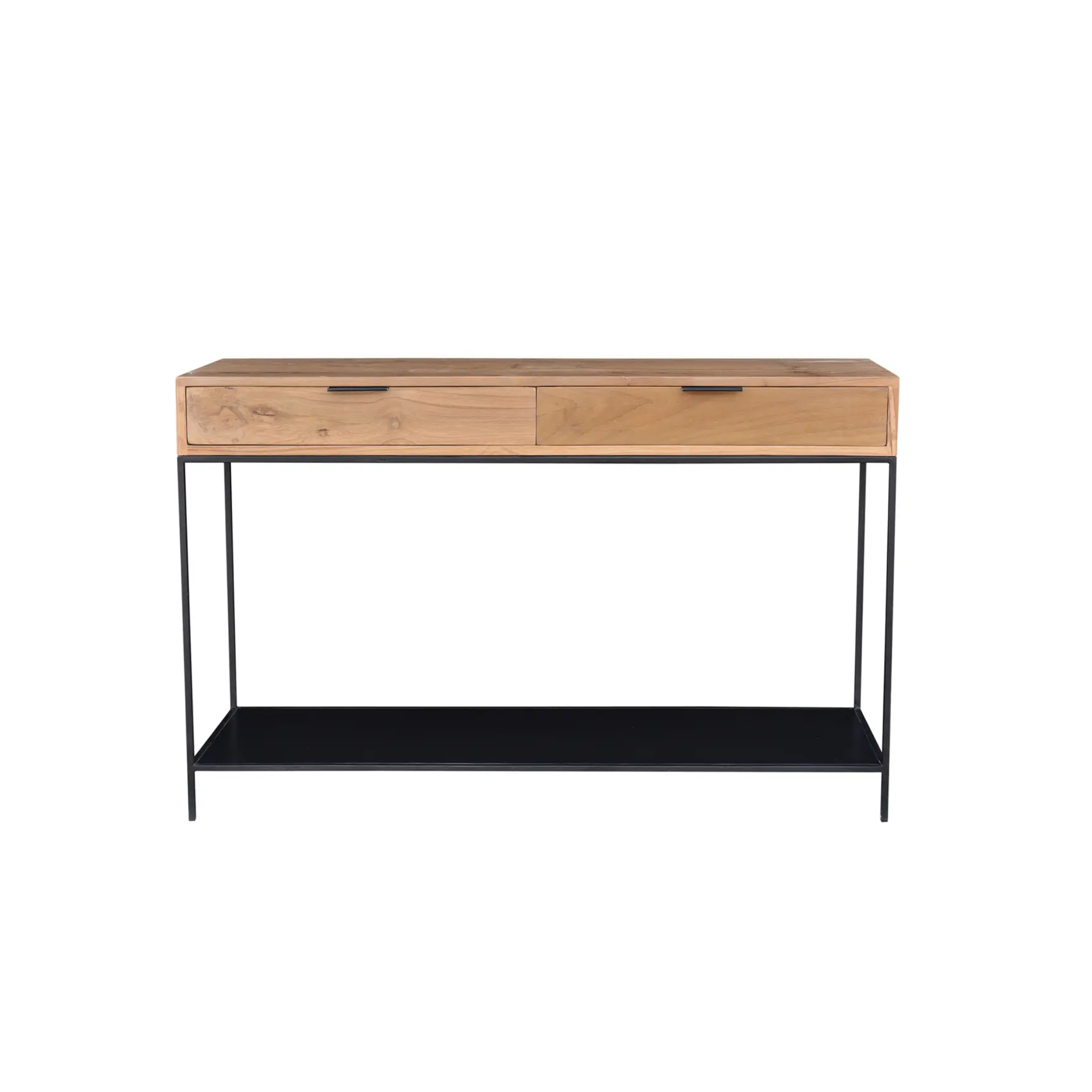 Teak console table