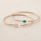 Brass Gemstone Bangles
