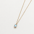 Brass Moonstone Pendant Chain