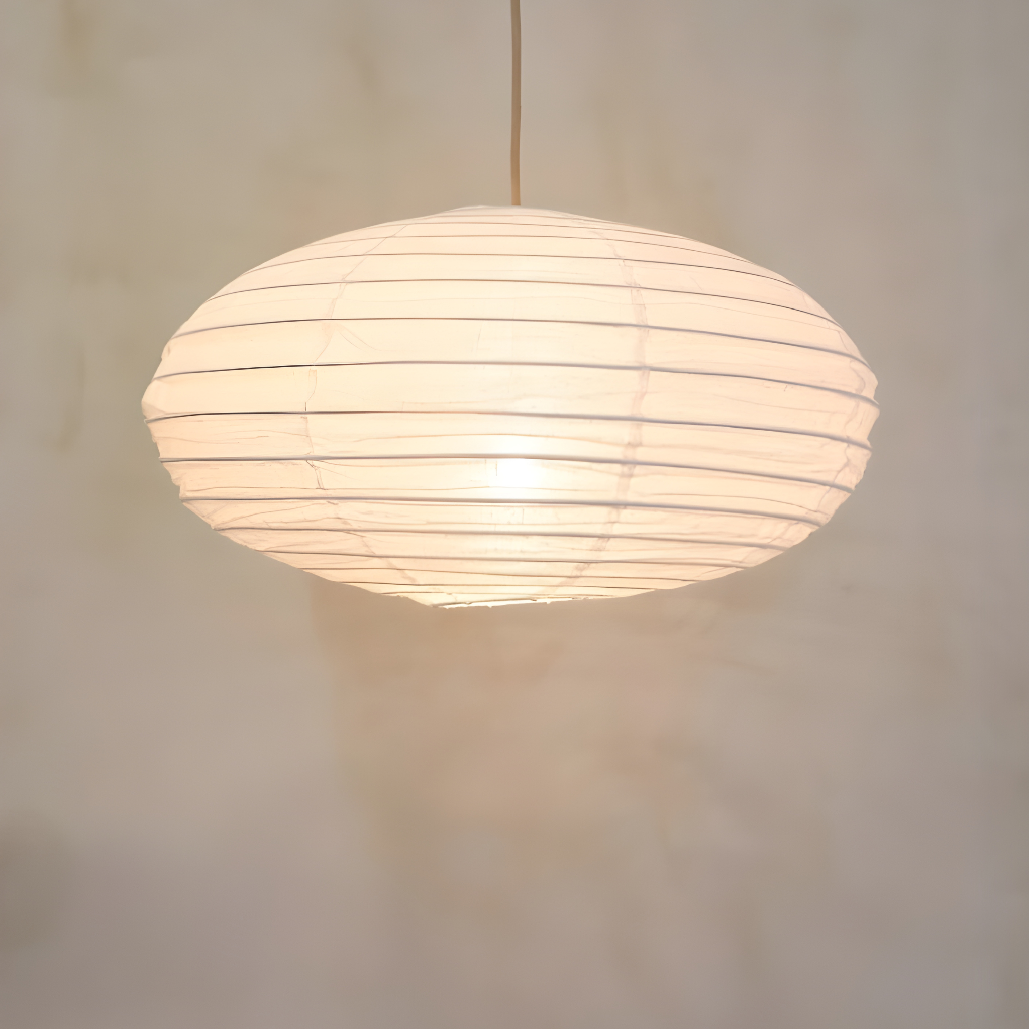 Linen Disc Light Shade