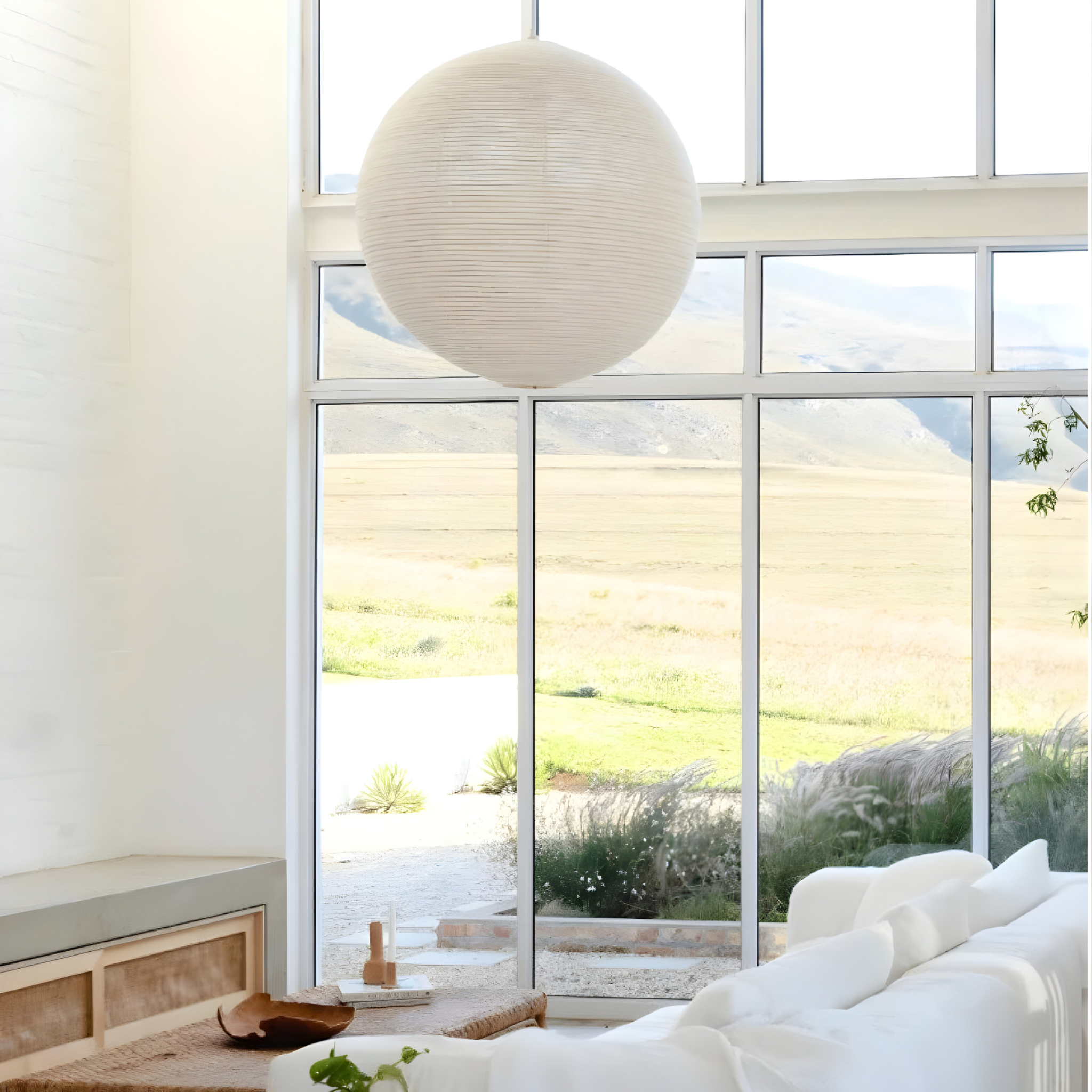Linen Light Shade - Luna