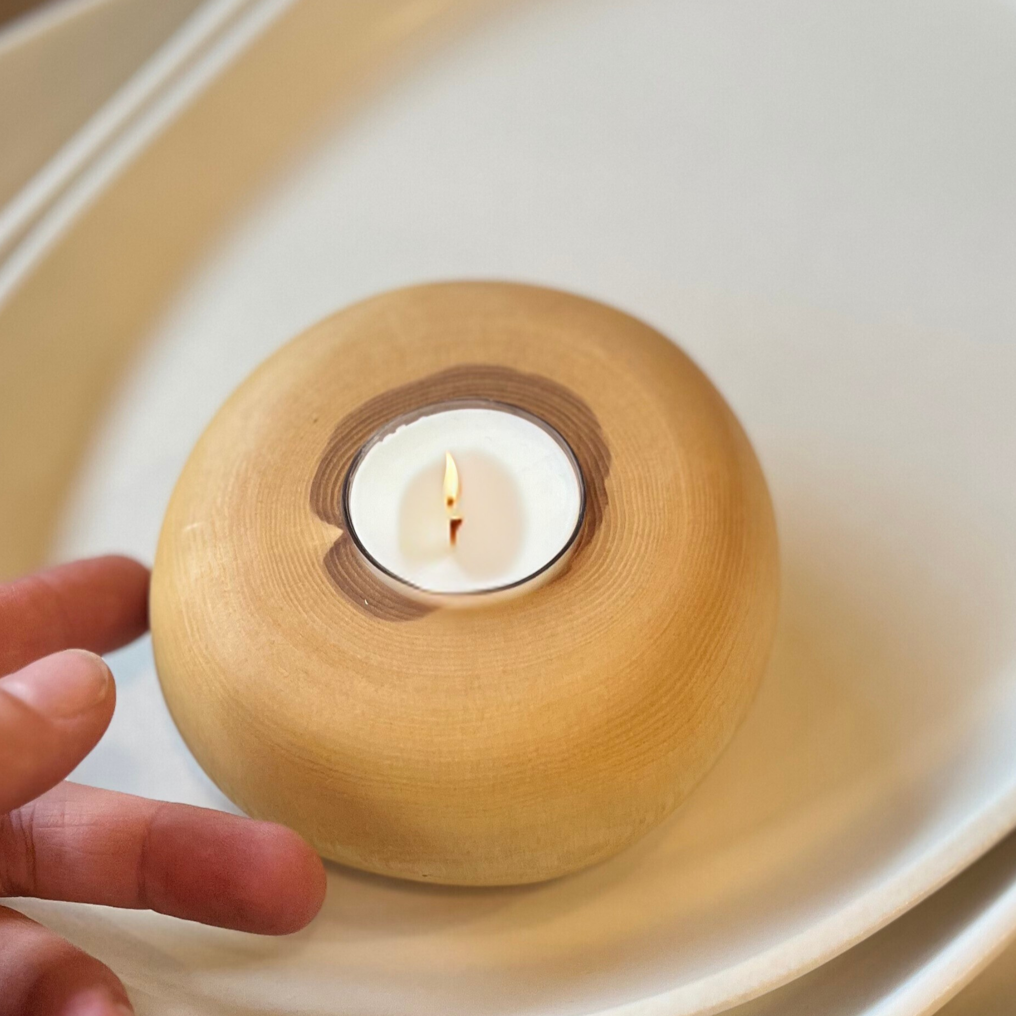 Tea light candle holders