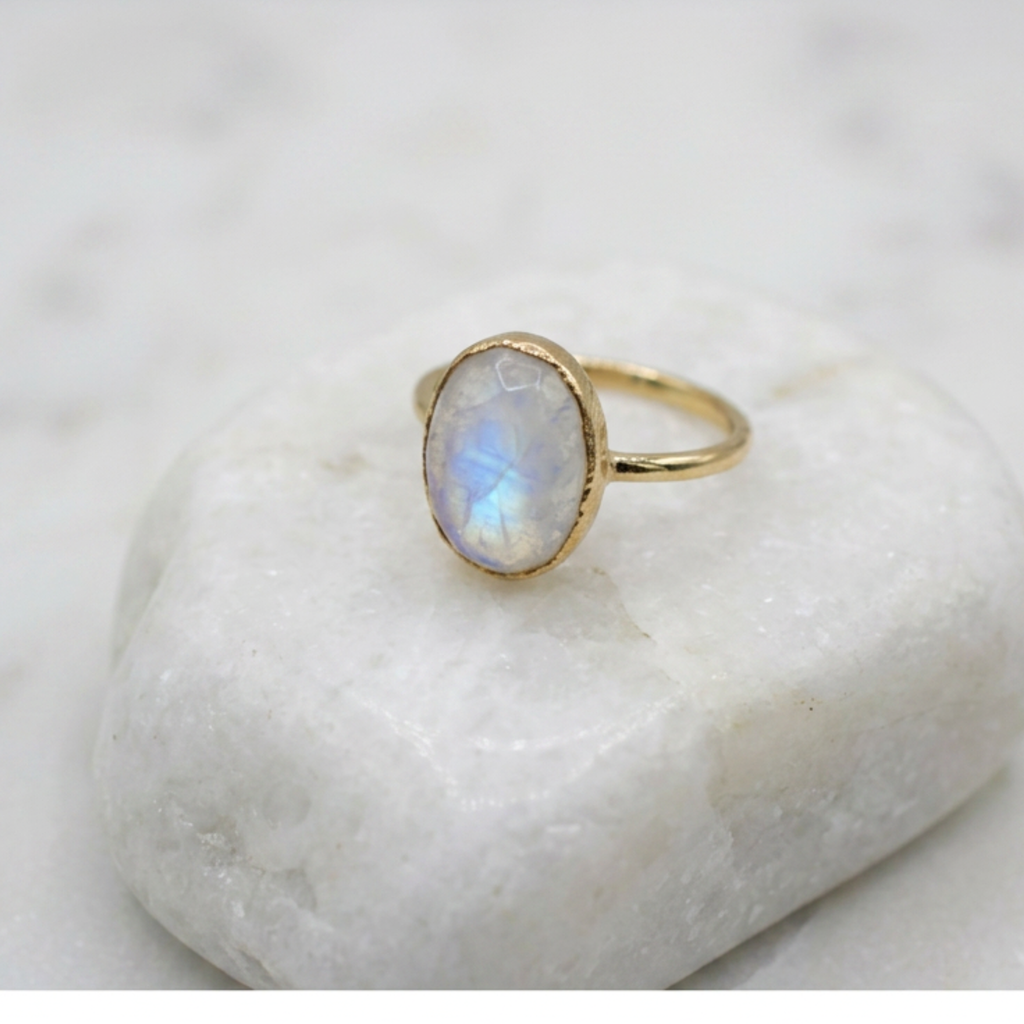 Moonstone Cocktail Ring