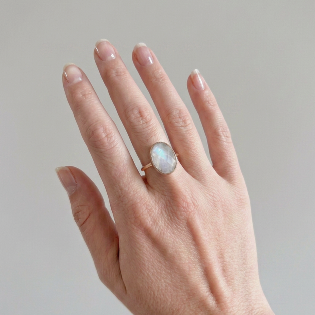 Moonstone Cocktail Ring
