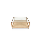 Rattan coffee table