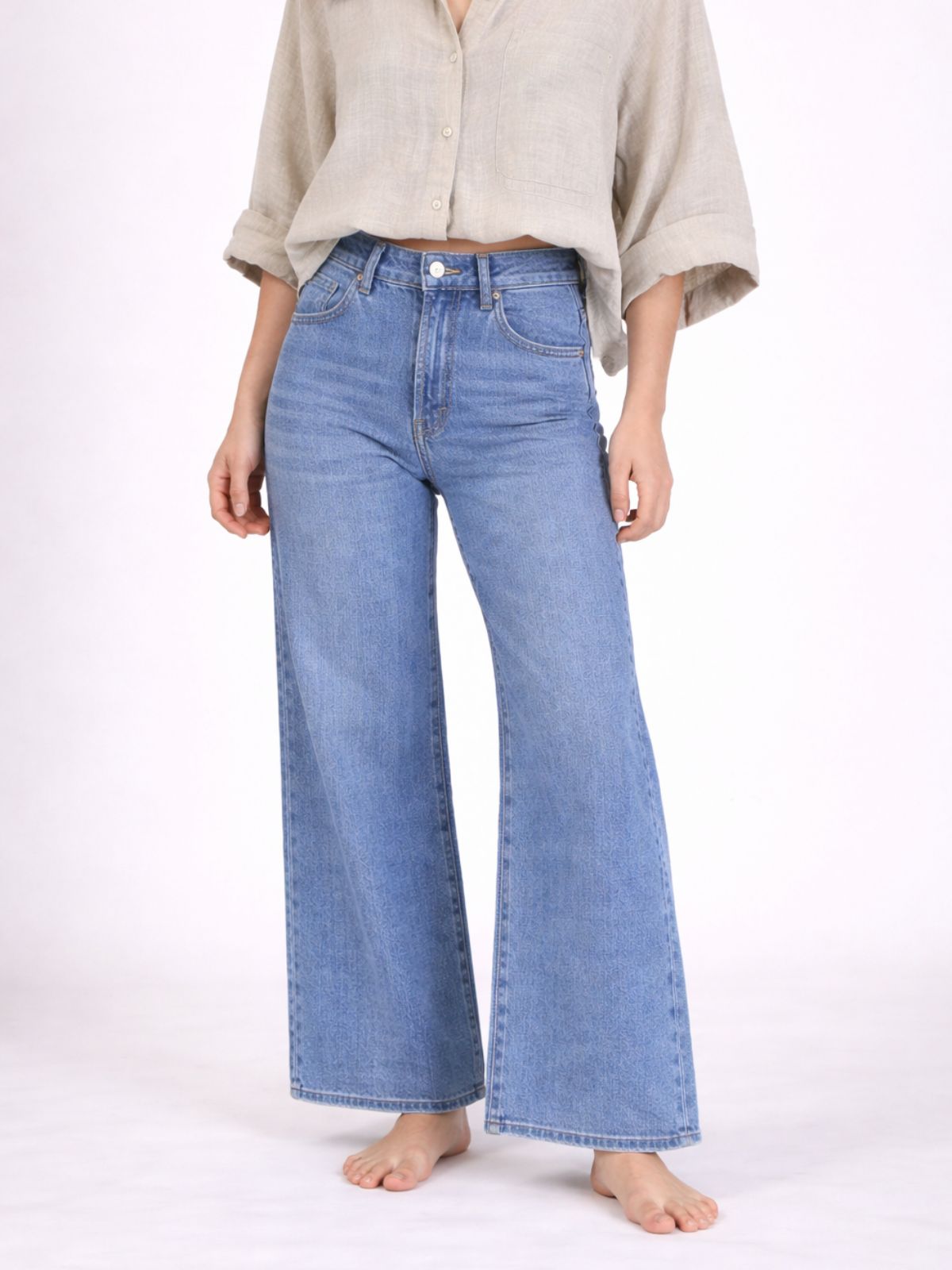 Wide Ankle Length - Comfort Stretch