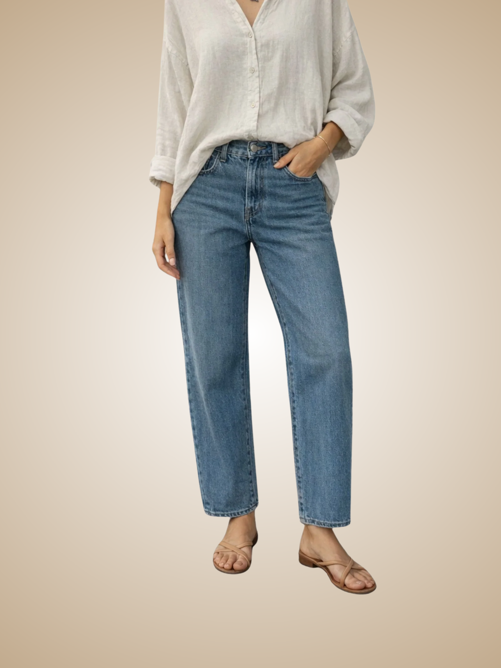 Slim Barrel-Vintage Wash