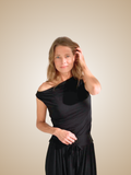 Cascade sleeveless - Black