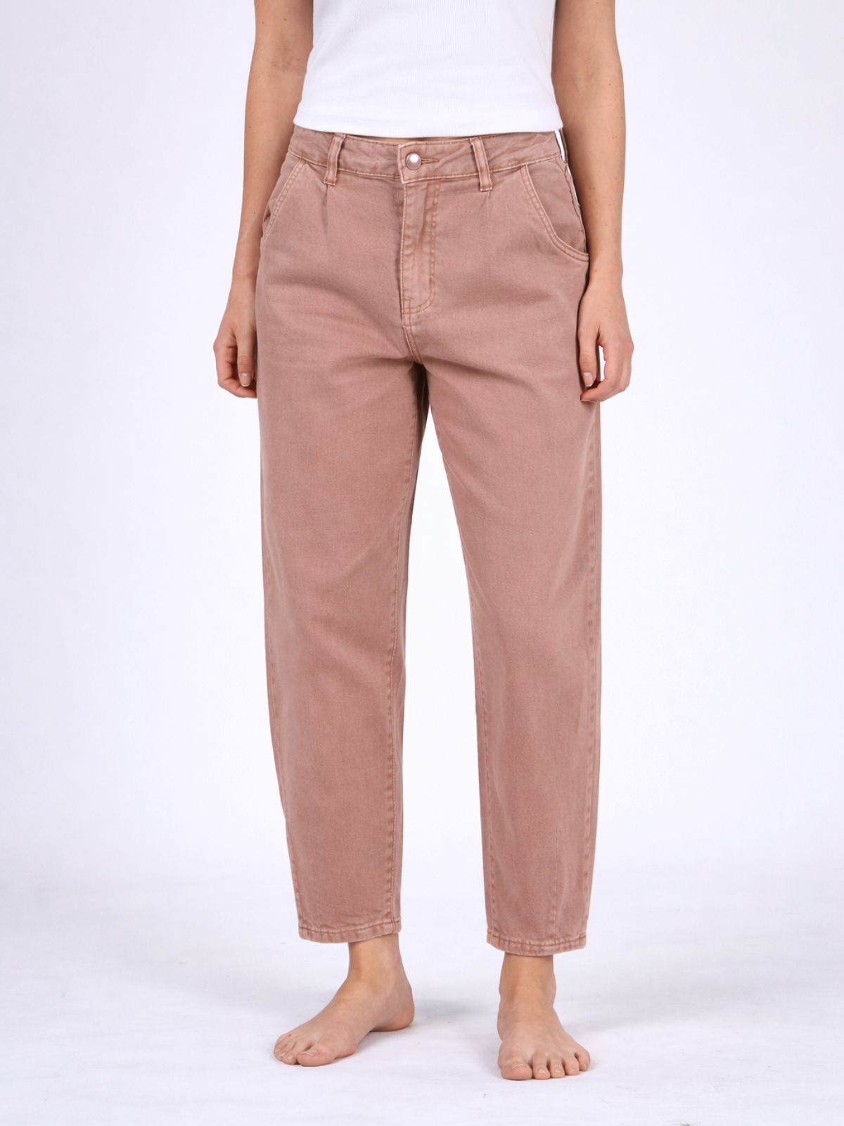 Balloon Cut- Pleated Summer Chino