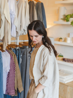 Linen Mid Length Jacket